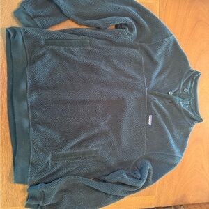 Patagonia Teal Fleece Pullover